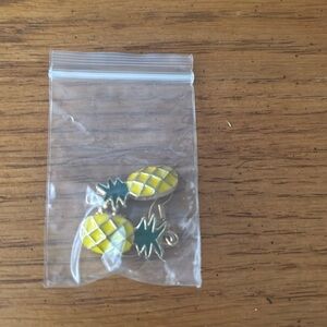Brand new pineapple earrings